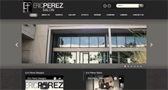 Desktop Screenshot of ericperezsalon.com